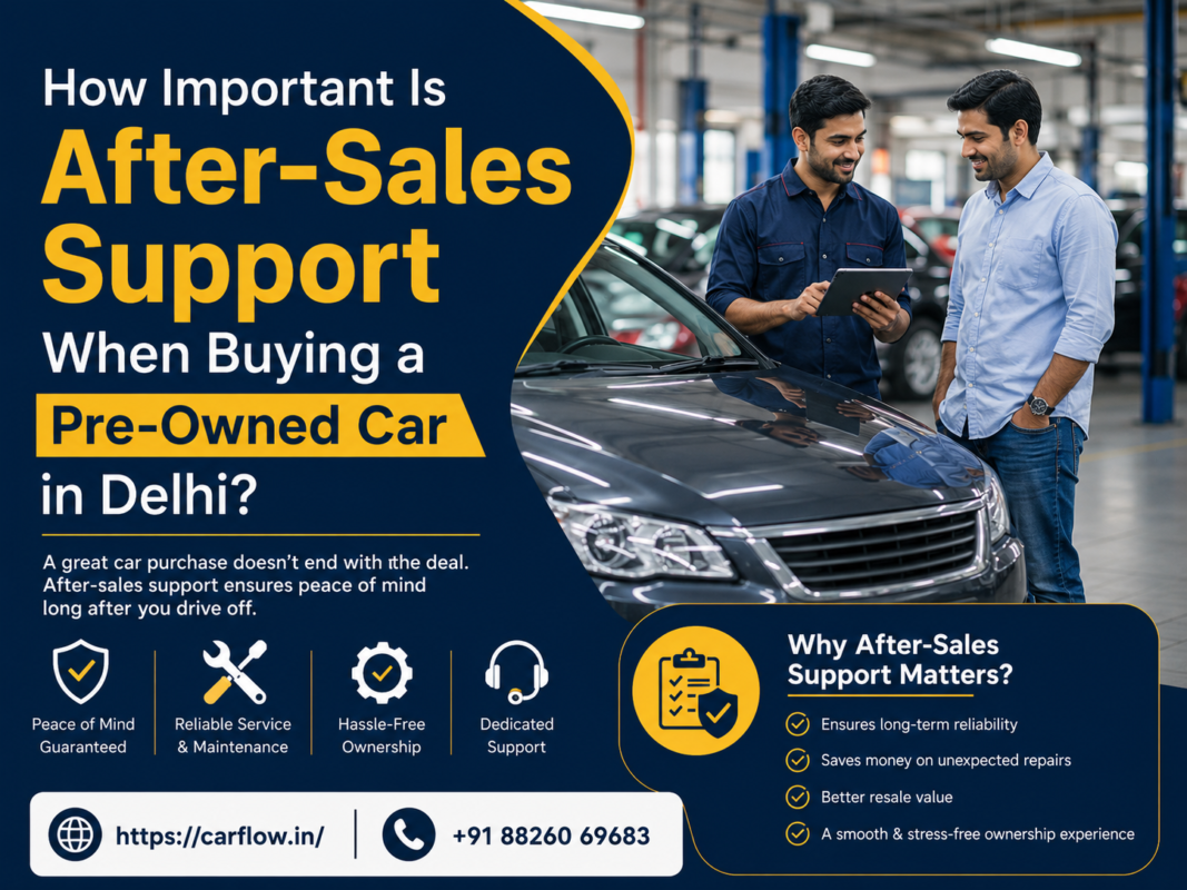 How Important Is After-Sales Support When Buying a Pre-Owned Car in Delhi?