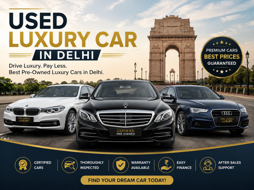 pre-owned luxury car in Delhi