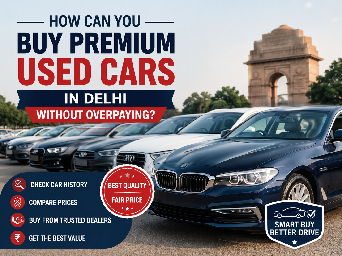 How Can You Buy Premium Used Cars in Delhi Without Overpaying?